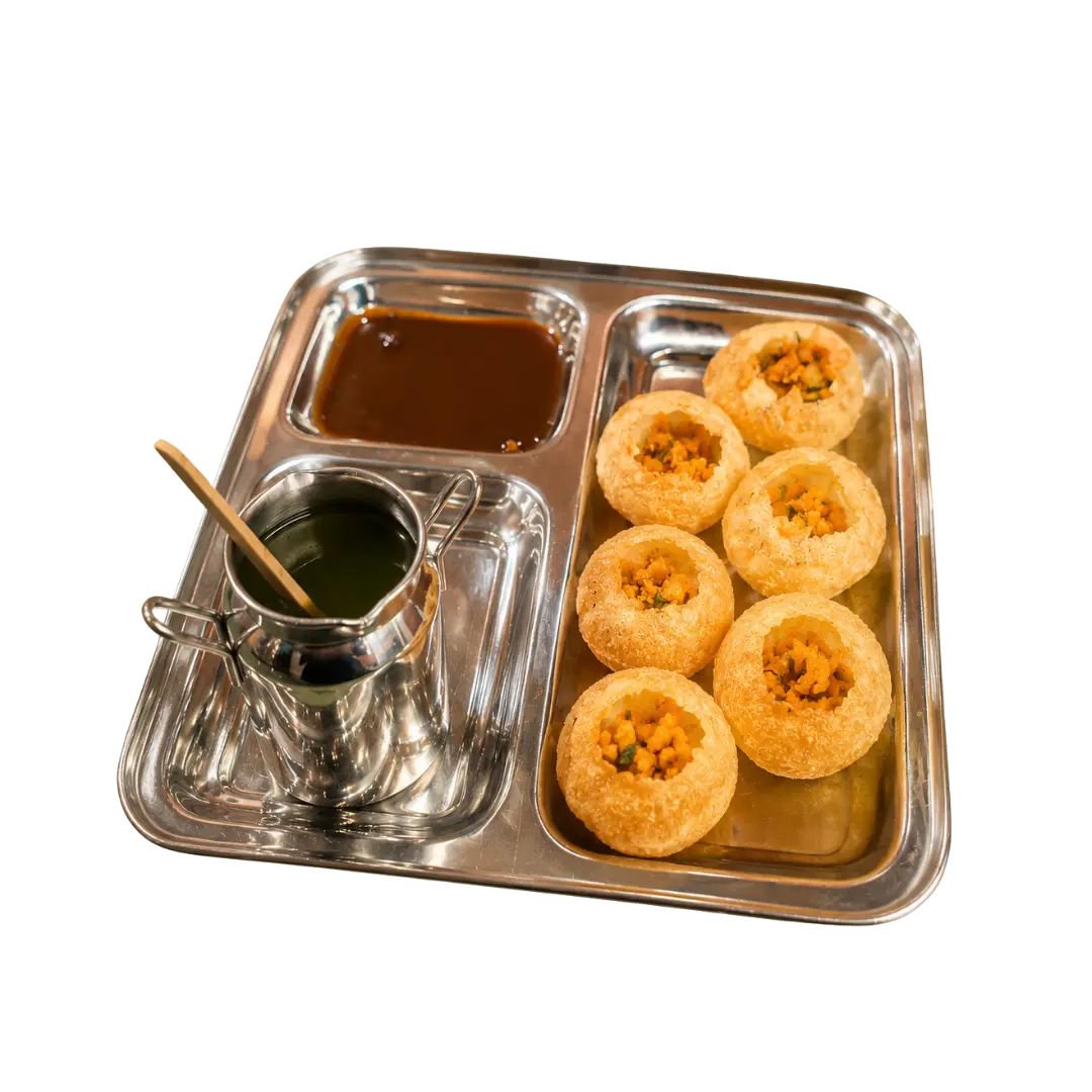 Crispy Indian Pani Puri